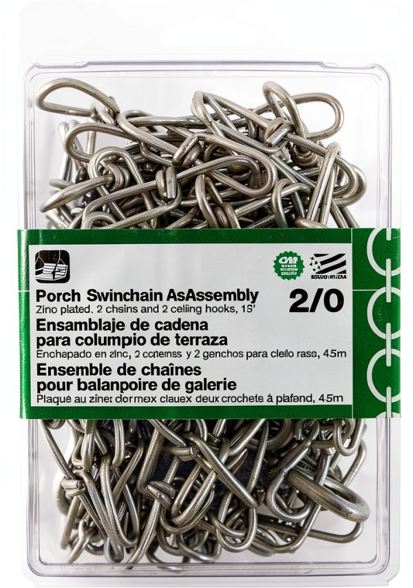 Campbell Tool Chain Porch Swing Zinc Plated 1 Pr/Pk-1