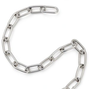 JAPCHET 5/32 Inch 26 Ft Heavy Duty Stainless Steel Chain 330lb Load-0