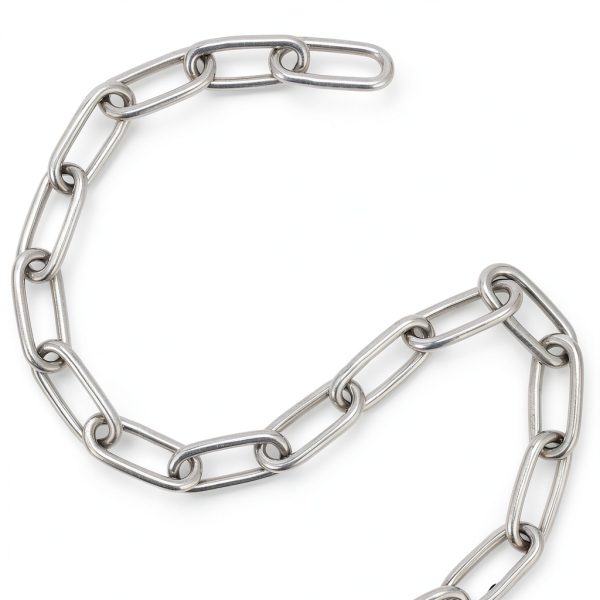 JAPCHET 5/32 Inch 26 Ft Heavy Duty Stainless Steel Chain 330lb Load-0