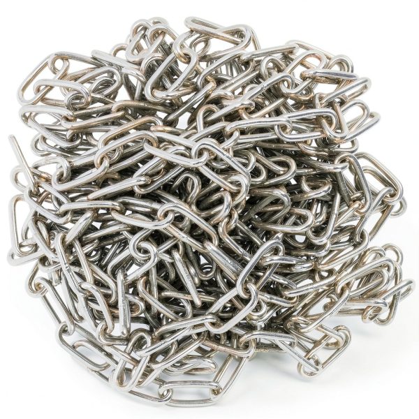 JAPCHET 5/32 Inch 26 Ft Heavy Duty Stainless Steel Chain 330lb Load-2