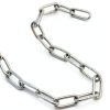 23 Feet Proof Coil Chain, 3/16 Inch Zinc Plated Iron Straight Link Coil Chain for Towing, Logging, Guard Rails-3