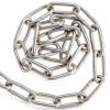 23 Feet Proof Coil Chain, 3/16 Inch Zinc Plated Iron Straight Link Coil Chain for Towing, Logging, Guard Rails-0