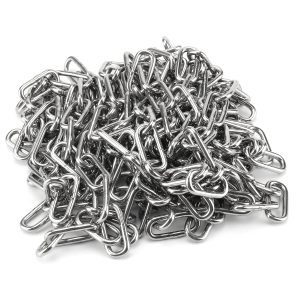 Stainless Steel Chain 20ft 5/32in Heavy Duty Coil by ZEONHEI 500lb-0