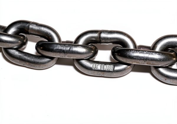 1/2" Grade 100 Lifting Chain 20 FT Bulk Plain Piece | Heavy Duty Rigging | Industrial Grade | Pro Use 15,000 LBS Working Load-2
