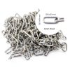 Stainless Steel Chain 20ft 5/32in Heavy Duty Coil by ZEONHEI 500lb-1