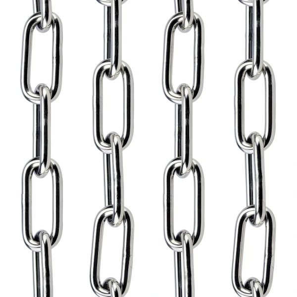 Stainless Steel Chain 20ft 5/32in Heavy Duty Coil by ZEONHEI 500lb-5
