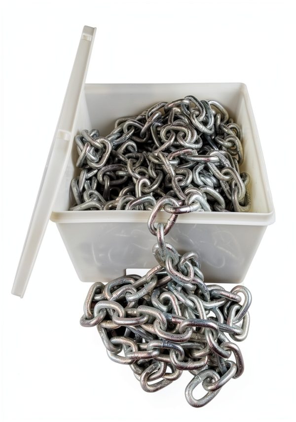 5/16 in 50 ft Hot Dipped Chain AC GROUP 3900lb WLL-0